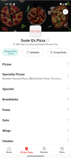 Susie Q's Pizza Screenshot 1
