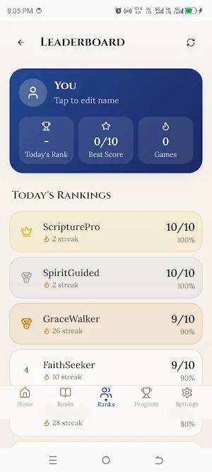 Bible Trivia - Christian Game Screenshot 3