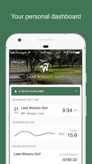 Lake Wissota Golf Screenshot 0