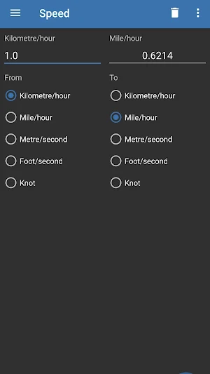 Unit Converter Screenshot 2