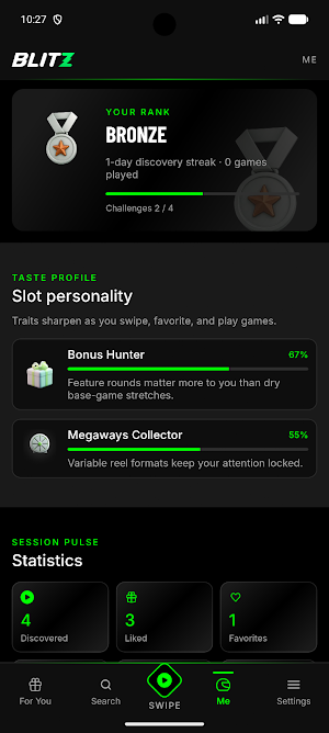 Blitz Casino Screenshot 3