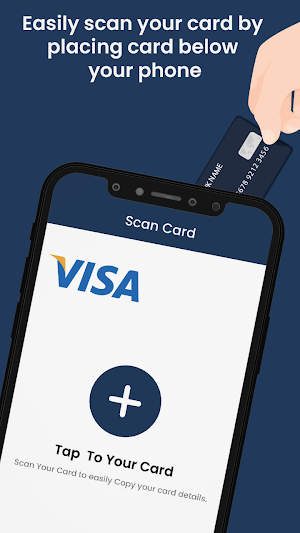 NFC : Credit Card Reader Screenshot 1