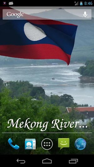 Laos Flag Screenshot 1
