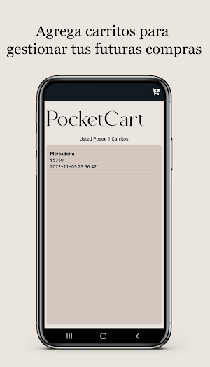 PocketCart Screenshot 0