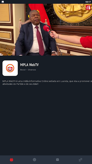 MPLA WebTV Screenshot 2