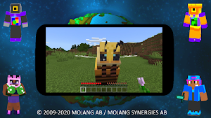 New Mod : Queen Bee mcpe Screenshot 1