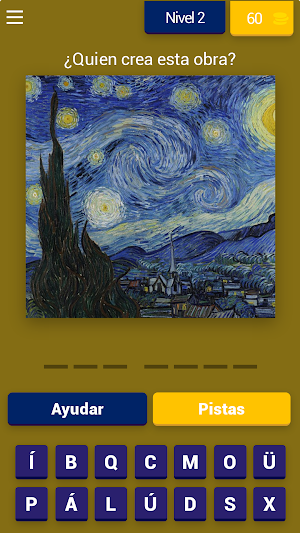 Quiz de Pinturas Famosas Screenshot 1