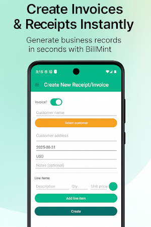 BillMint: Business Records Screenshot 1