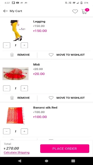 Mataji Textile Screenshot 2