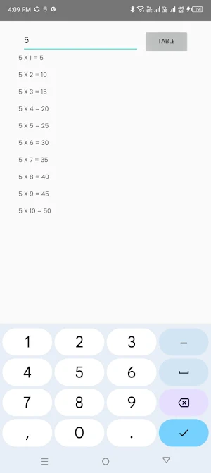 Basic Math Formula Screenshot 2