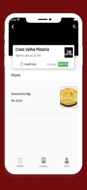Casa Velha Pizzaria Screenshot 1