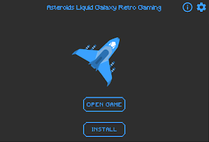 Asteroids LG Retro Gaming Screenshot 0