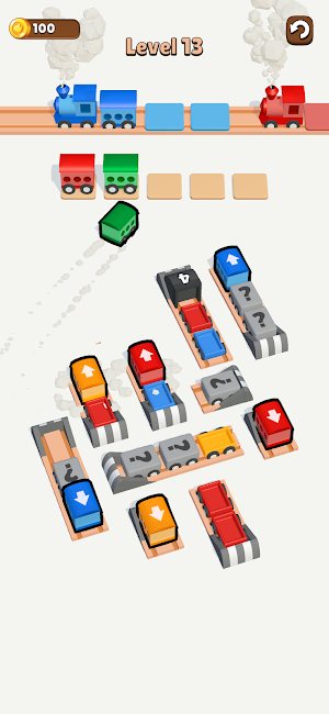 Match Trains: Triple Tiles Zen Screenshot 3