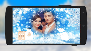 Snow Fall Photo Frames Screenshot 3