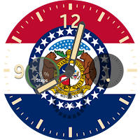 Missouri Flag Watchface