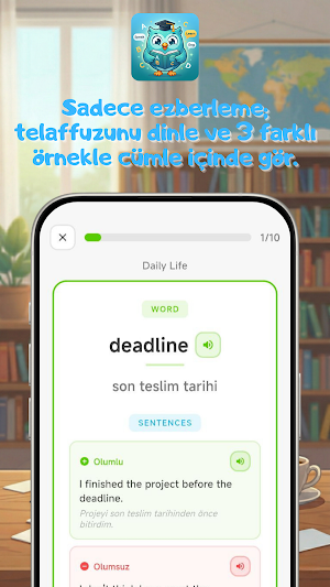 TinyEnglish Kelime Kartları Screenshot 2