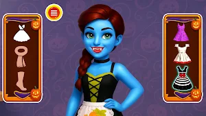 Halloween Tailor Salon Game Screenshot 1
