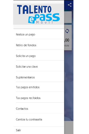 Sodexo Talento ePass Móvil Screenshot 2
