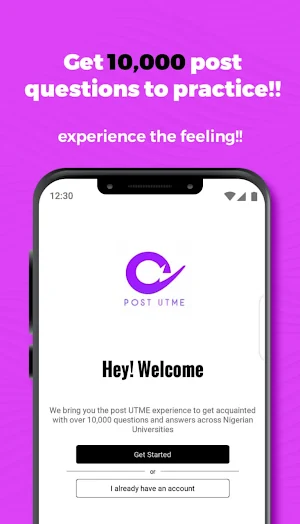 Post-UTME C.B.T Screenshot 1