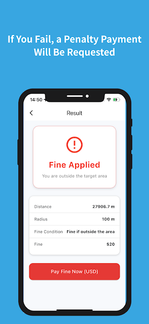 GeoFine Alarm -Reward Alarm Screenshot 2