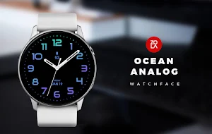 Ocean Analog Watch Face Screenshot 0