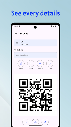 QR & Barcode Reader, Generator Screenshot 2