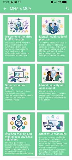 CNWL Clinical Reference Hub Screenshot 1
