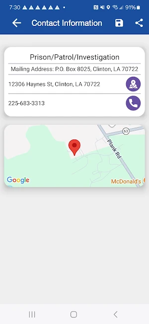 East Feliciana Parish Sheriff Screenshot 1