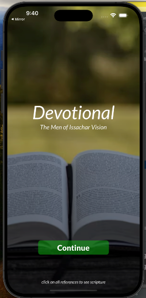 Miv Devotional Screenshot 0