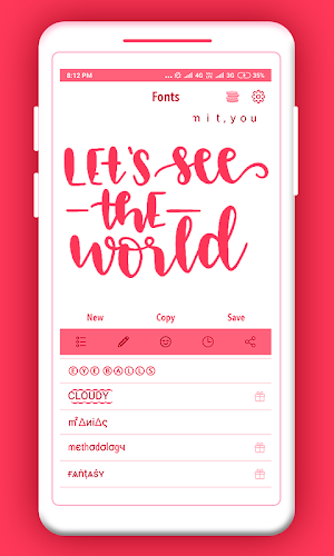 Font Changer - Stylish Font Screenshot 3