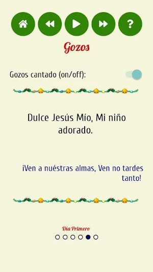 Novena de Aguinaldos con audio Screenshot 2