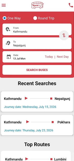 BuckBus - Book Bus, Car & More Screenshot 1