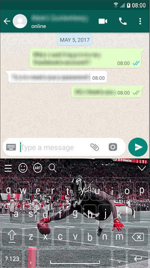 Julio Jones Falcons Keyboard NFL 2020 For Lovers Screenshot 0