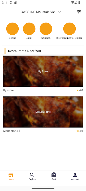 FoodOnline | Food Delivery Screenshot 1