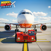 Modern Airplane Flying 3D Game