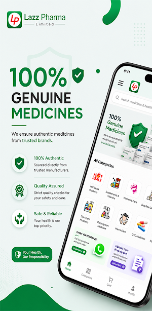 Lazz Pharma - Online Pharmacy Screenshot 0