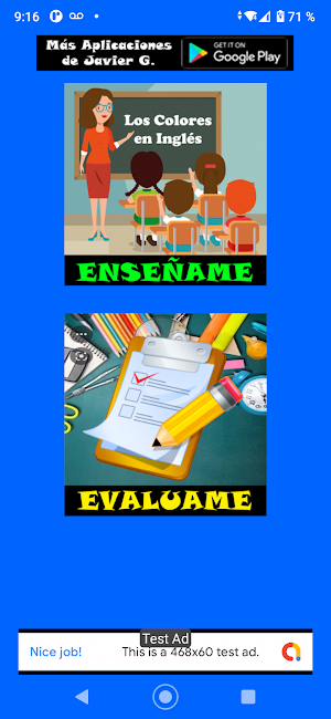 Los Colores en Ingles-Básicos Screenshot 0