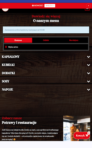 Kraftowy Kapsalon - Olsztyn Screenshot 2