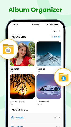Gallery- Photo Gallery & Album Screenshot 2