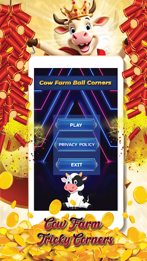 Cow Farm Ball Corners Screenshot 1
