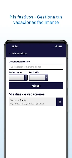 Calendario Laboral 2024 España Screenshot 3