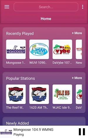 A2Z Virgin Islands FM Radio screenshot 1