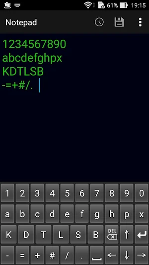 Schach Tastatur Screenshot 0