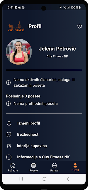 City Fitness NK Screenshot 3