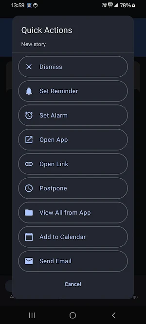 Notification Master Screenshot 1