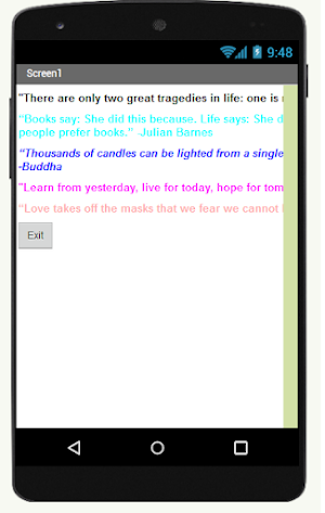5 Smart Quotes Screenshot 1