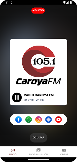 Radio Caroya FM Screenshot 2