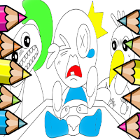 garden of bambam coloring