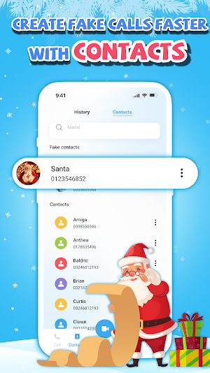 Santa Call – Prank Call App Screenshot 3