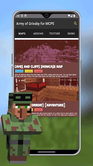 Army of Grissby for MCPE Screenshot 1